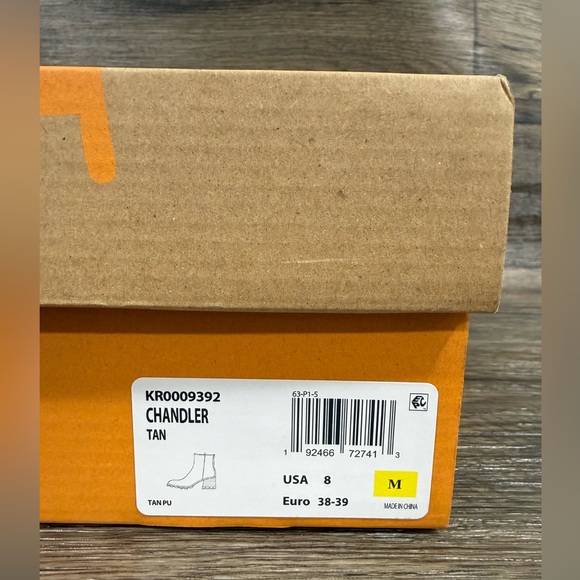 KORKS Chandler Heeled Bootie LIGHT TAN NEW SZ 8 - Picture 11 of 11